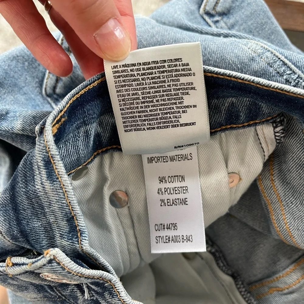 Agolde Sophie Hi-Rise Skinny Jeans - Picture 6 of 7